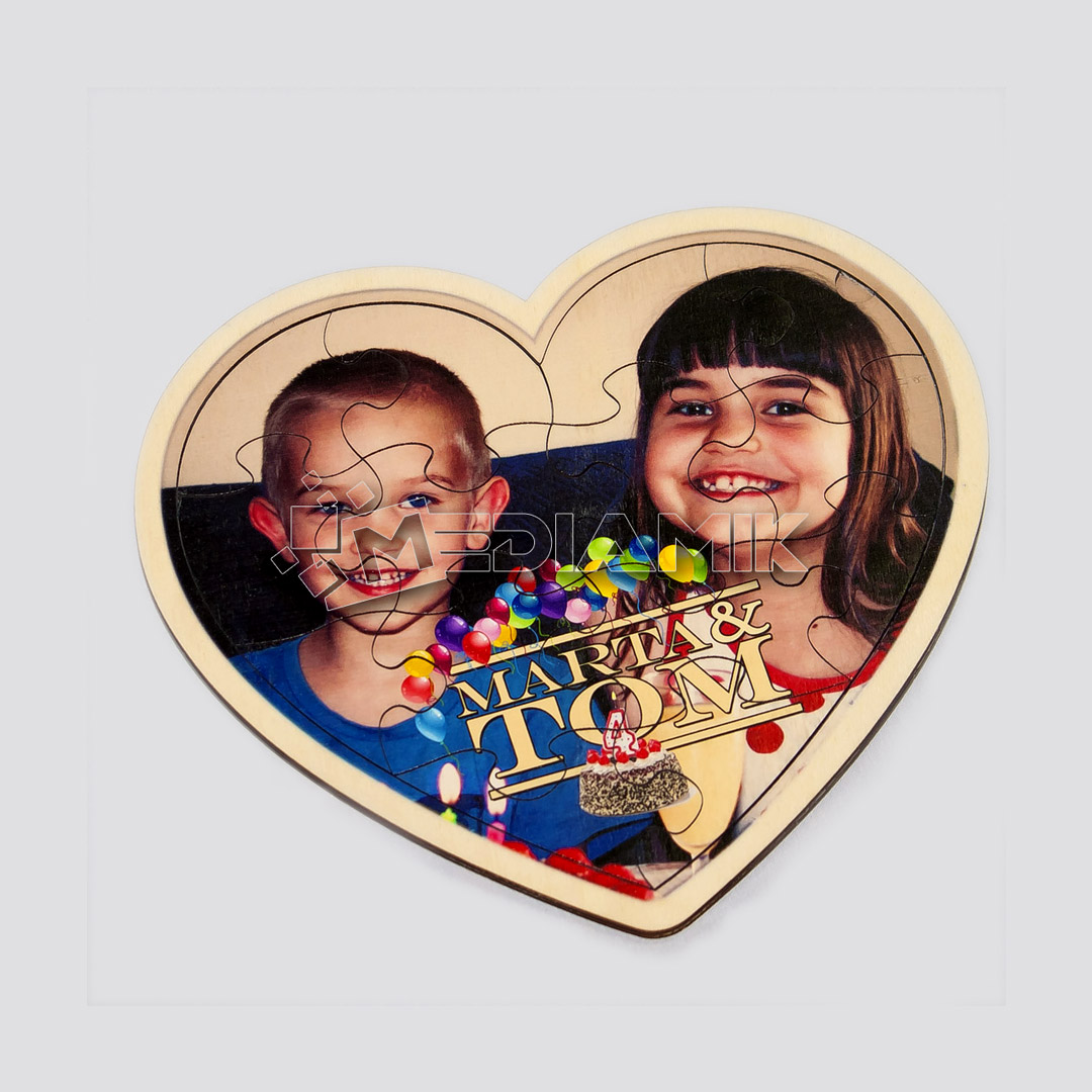 Drvene puzzle – djeca